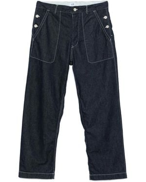 C.P. Company Straight Leg Jeans - Blue