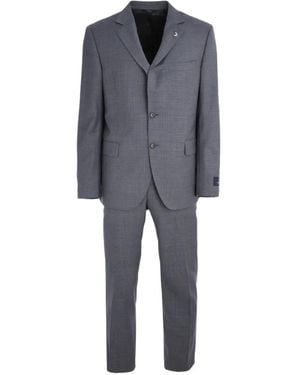 Tombolini Button-Fastening Suit - Gray
