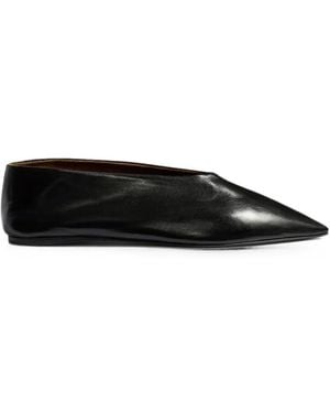 KHAITE Miriam Ballerinas - Black