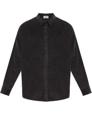American Vintage Camisa Padow de pana - Negro