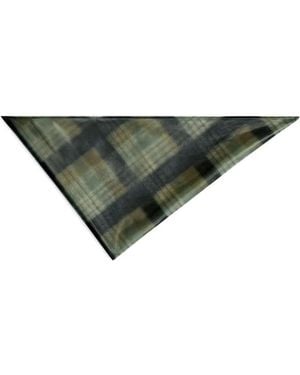 Dries Van Noten Kariertes Bandana - Grün