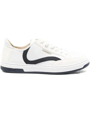 Superdry Basket Lux Trainers - White