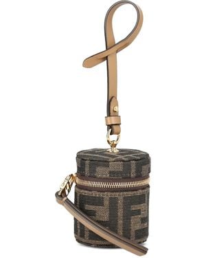 Fendi バゲット モノグラム コインケース - ホワイト