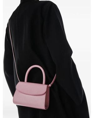 BY FAR Mini 2.0 Leather Mini Bag - Black