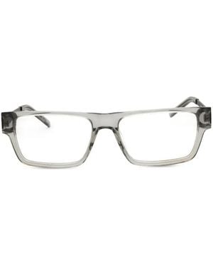 Spy Renley Fusion Rectangle-Frame Glasses - Gray