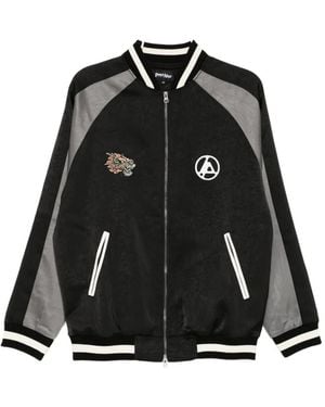 PEACE AND AFTER X Linkin Park Logo-Embroidered Jacket - Black