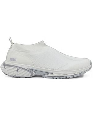 DIESEL Pro-V-Dense-Slip-On Knit Sock Sneakers - White