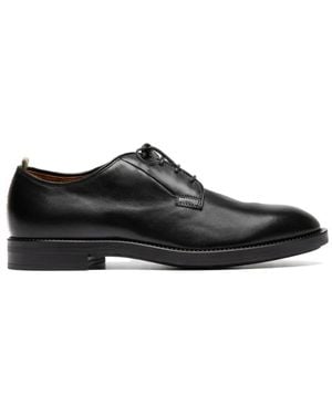 Officine Creative Nappa Leather Derby Shoes - Black