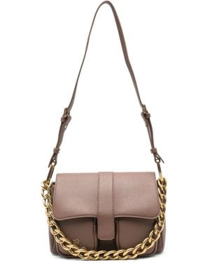 Braccialini Borsa A Spalla Jinny Jewels Con Catena - Marrone