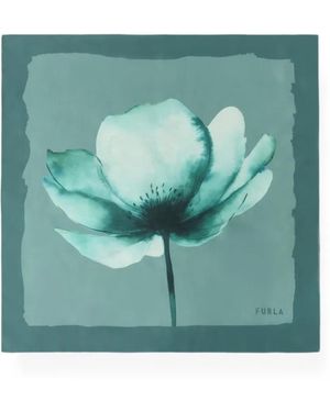Furla Nuvola Carré Scarf - Green