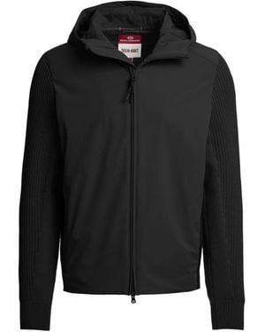 Parajumpers Rocher River Hybride Hoodie - Zwart