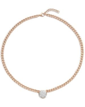 Tirisi Goldhalskette Mit Diamanten - Weiß