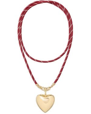 Roxanne Assoulin Collar The Long Happy con charm - Blanco