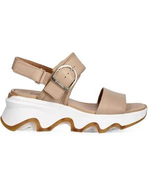 Sorel Sandalen Mit Schnallenriemen - Natur