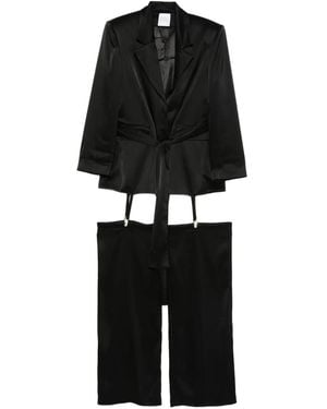 Vestiaire d'un Oiseau Libre Suspender Jumpsuit - Black