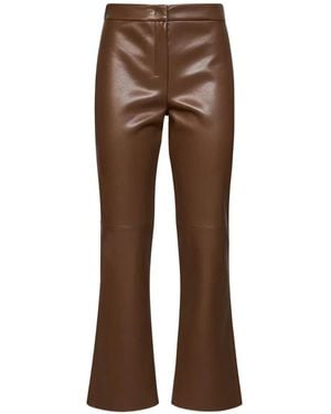 Max Mara Flared-Bottom Pants - Brown