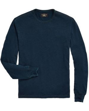 RRL Cotton T-Shirt - Blue