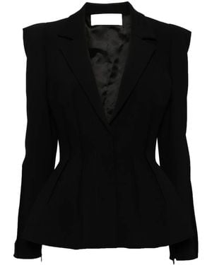 Elie Saab Inverted Dart Blazer - Black