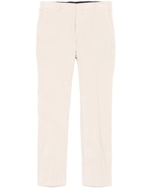 Brioni Tailored Straight-Leg Trousers - Natural