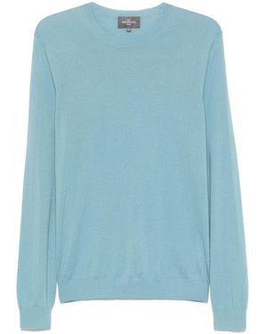 Eric Bompard Fine-Knit Jumper - Blue