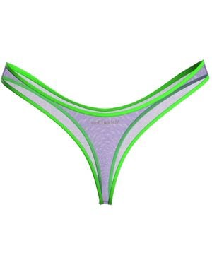 Maison Close String Panorama À Taille Haute - Green