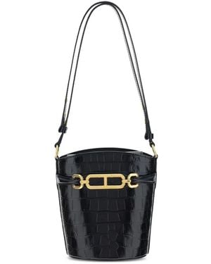 Tom Ford Borsa A Secchiello Whitney Piccola - Nero