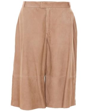 Arma Jina Suede Shorts - Natural