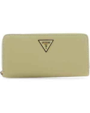 Guess Laurel Logo-Plaque Wallet - Green