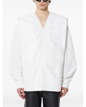 A.A.Spectrum光谱 Giacca Con Zip - Bianco