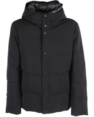 Montecore Hooded Padded Coat - Black