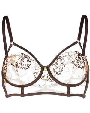 IHUOMA Divine Feminine Longline Bra - Natural
