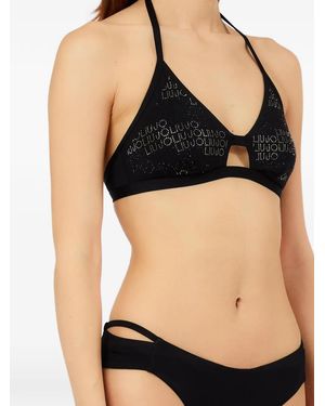 Liu Jo Cutout Bikini Set - Black