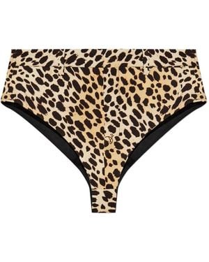 DSquared² X Bettter Leopard Printed Shorts - Black