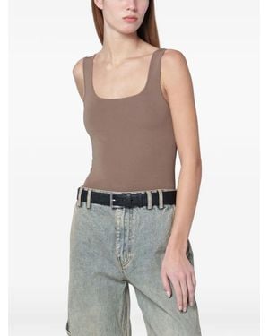 Entire studios Scoop-Neck Tank Top - Blue