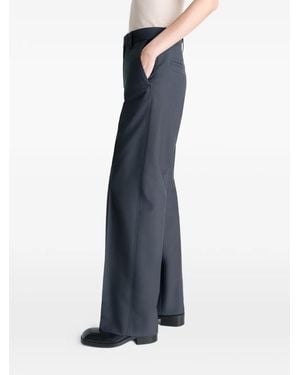 Lemaire Tailored Straight Trousers - Blue