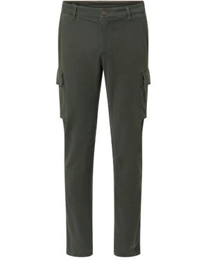 Mason's Cargo-pocket Paneled Pants - Gray