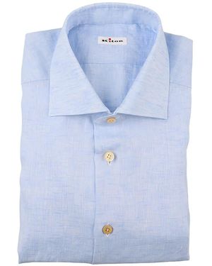 Kiton Chemise À Manches Longues - Blue