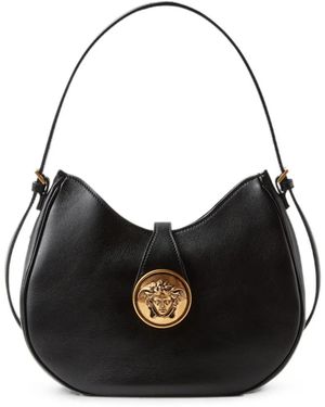 Versace Emblème Nappa Bag - Black