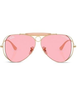 Ray-Ban Metal Sunglasses - Pink