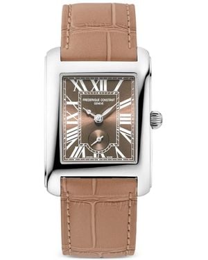 Frederique Constant Classics Carree Small Seconds 36Mm Watch - White