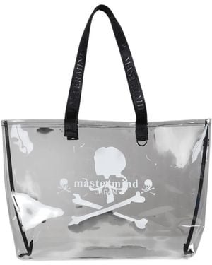 Mastermind Japan Shopper Mit Totenkopf-Print - Grau