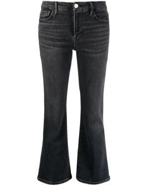 FRAME Jeans Le Super High Crop - Blu