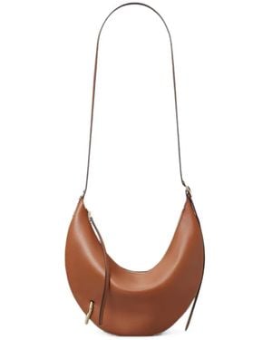 Tory Burch Pierced Shoulder Bag - White