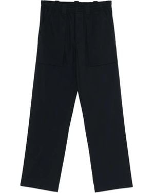 Aspesi Popeline Broek - Blauw