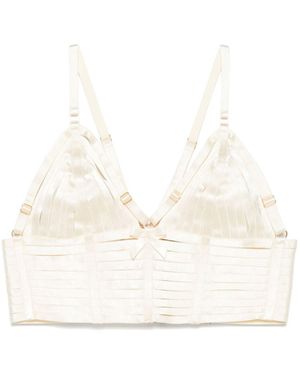 Bordelle Multi-strap Bra - Natural