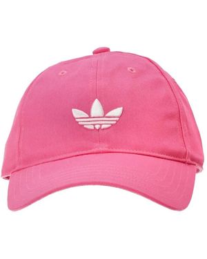 adidas Baseballkappe Mit Logo-Stickerei - Pink