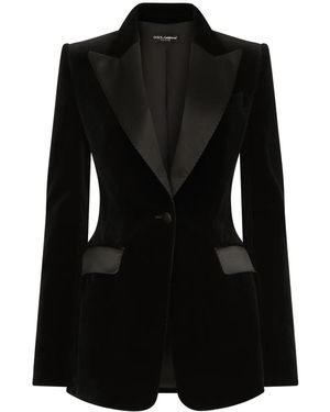 Dolce & Gabbana Blazer Monopetto - Nero
