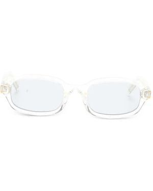 Prada Rectangle-Frame Sunglasses - White