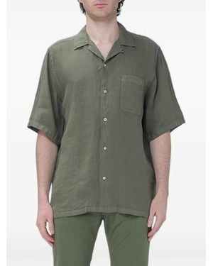 Brooksfield Short-Sleeve Shirt - Green