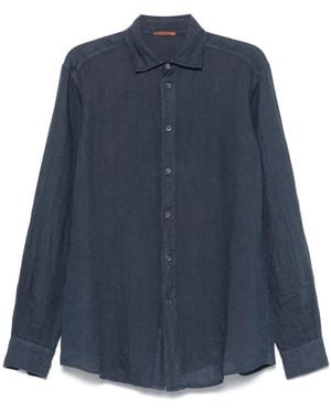 Barena Linen Shirt - Blue